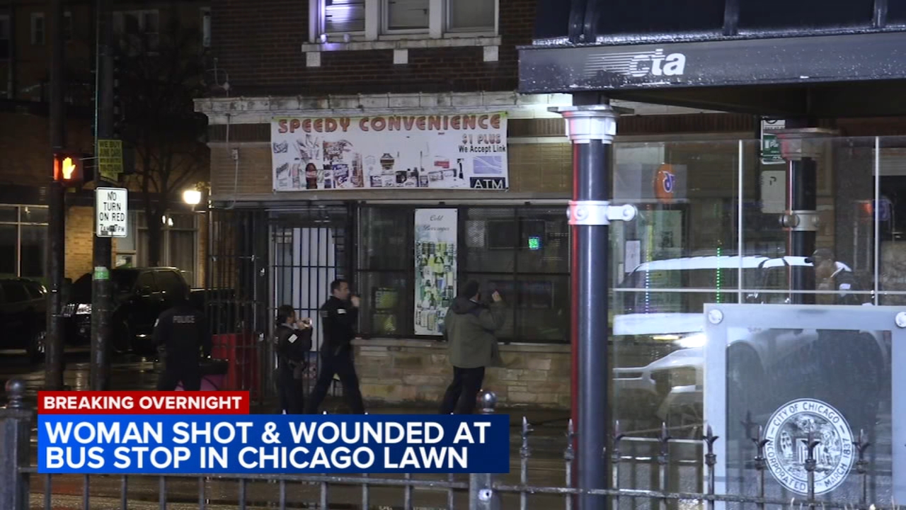 Woman wounded after shots fired into crowd at South Side bus stop ...