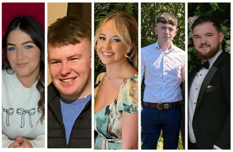 Three GAA grounds due to host vigils for five young people killed in ...