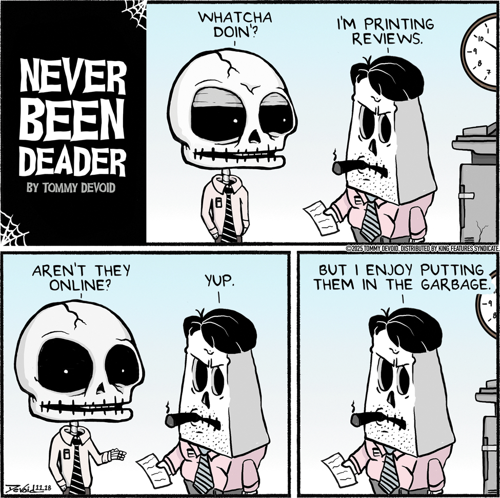 Never Been Deader by Tommy Devoid
