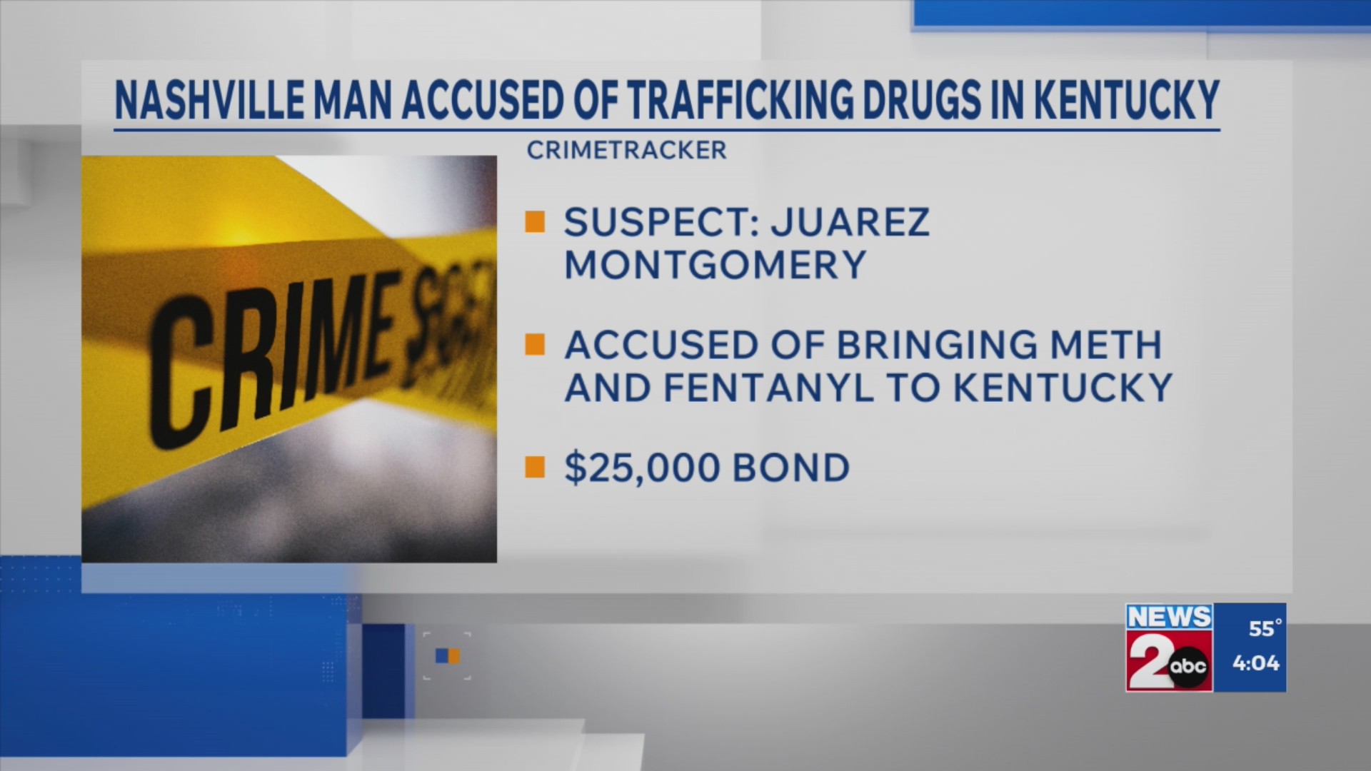 Nashville man arrested in Kentucky on drug trafficking charges