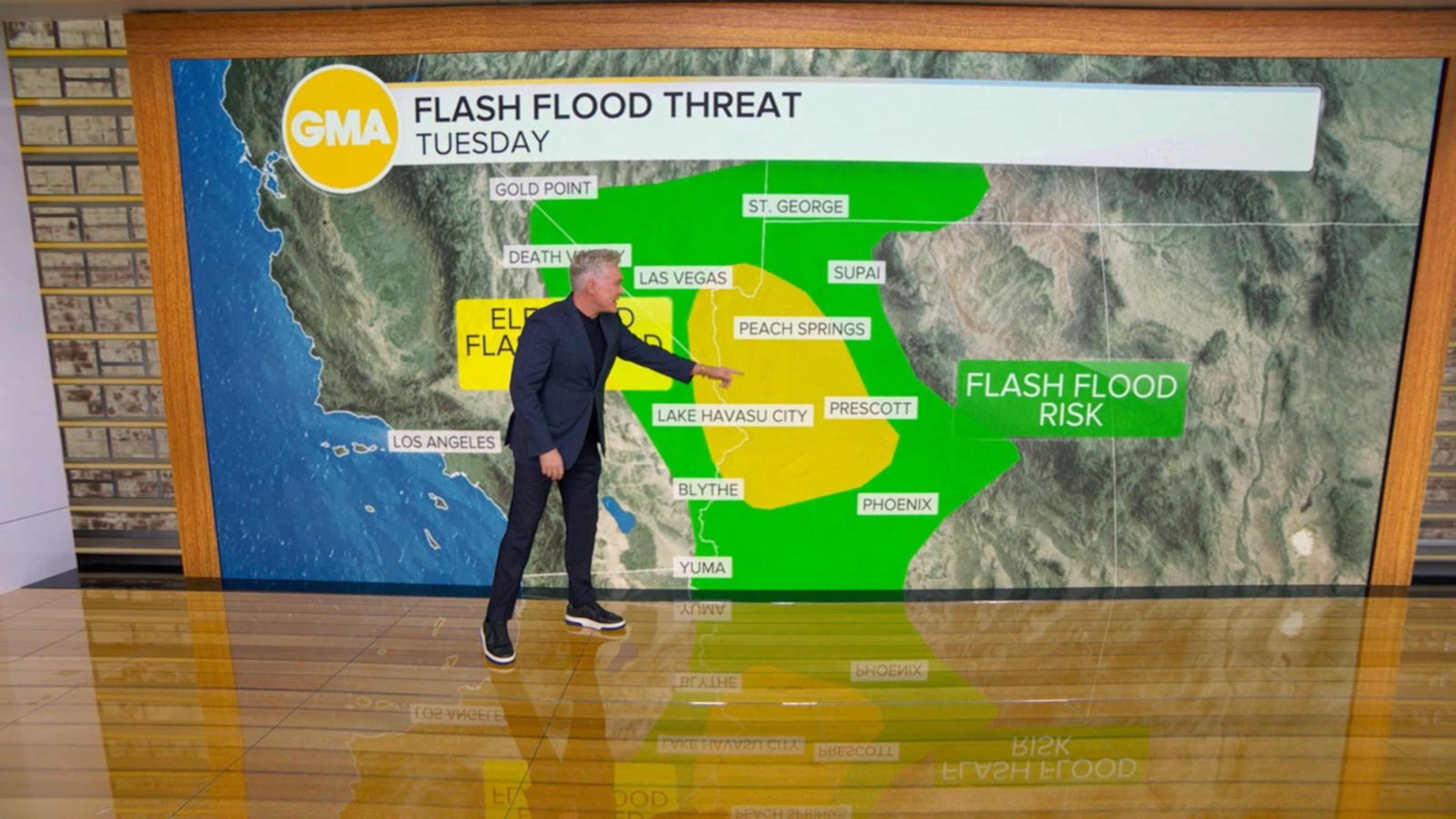 Millions on alert for flash flood threat