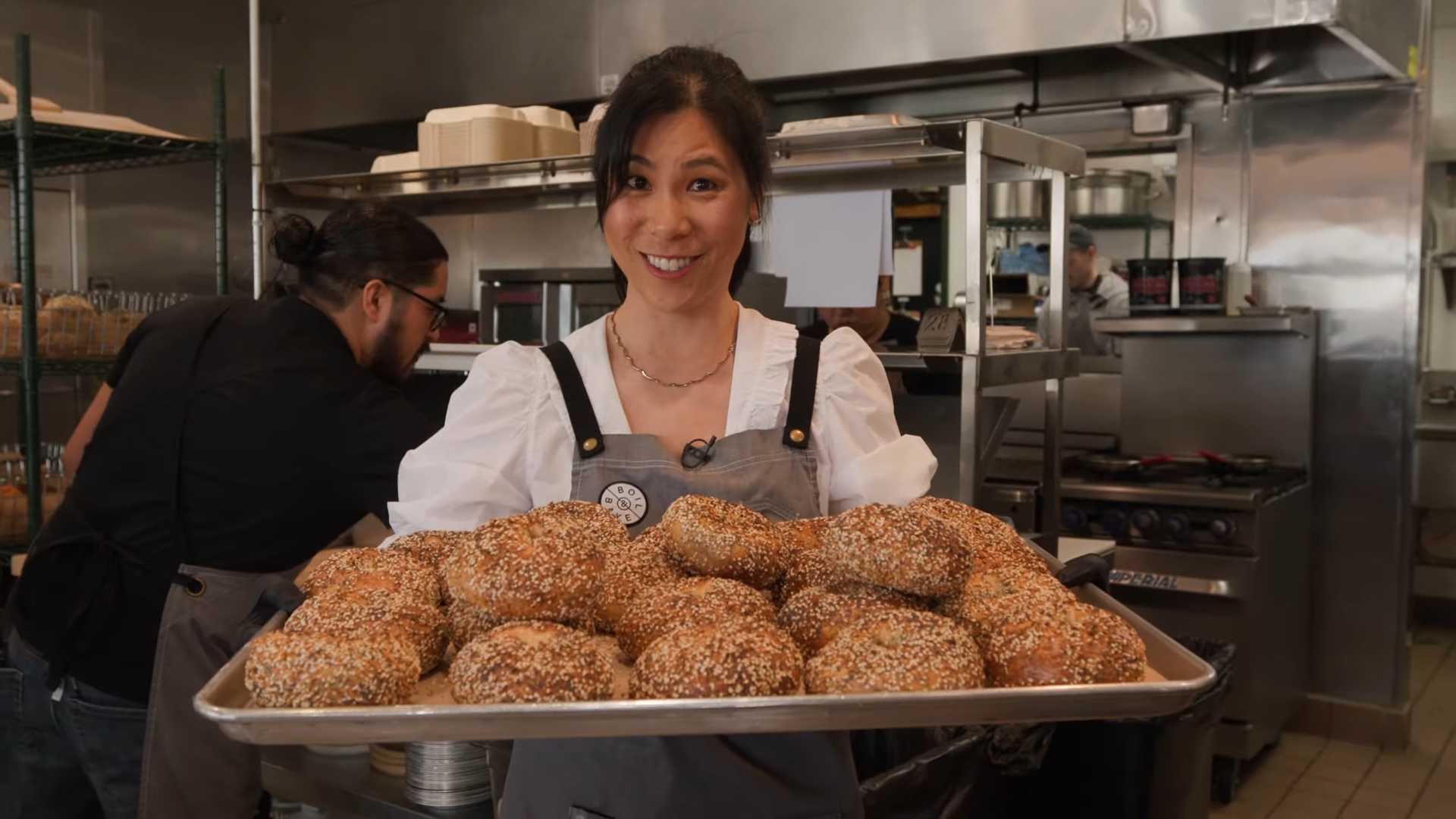 I tried running a bagel shop for 24 hours!