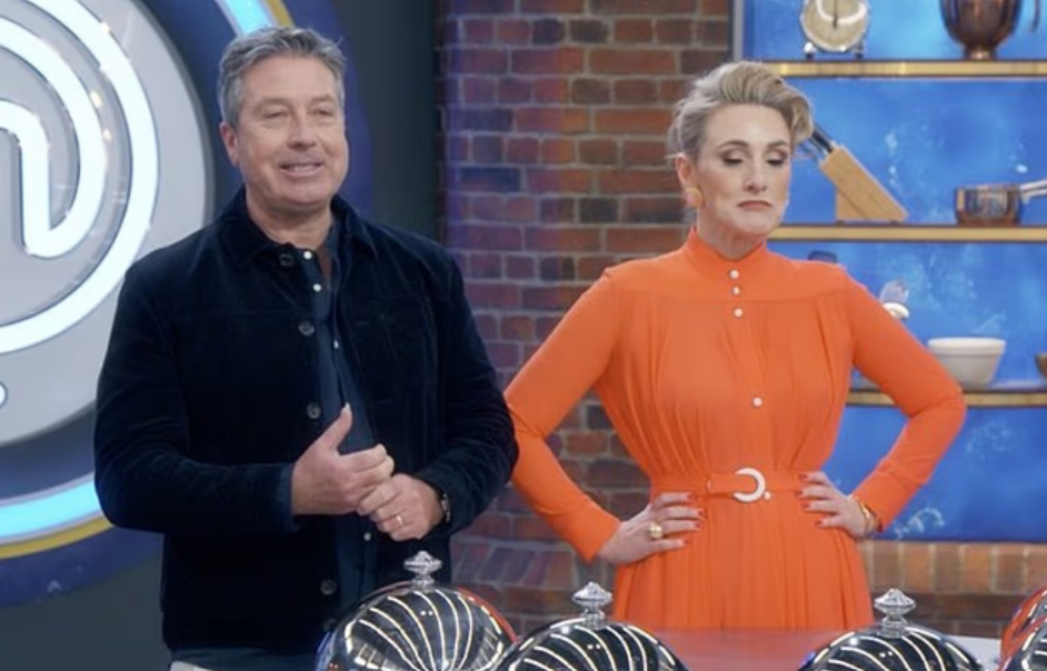 Torode with new judge Grace Dent on Celebrity MasterChef (BBC)