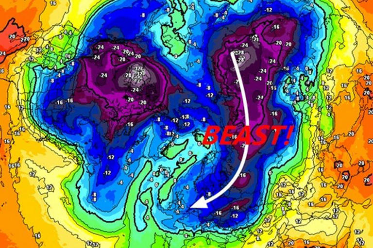 'Beast from the East' weather phenomenon set to return to Midlands with ...