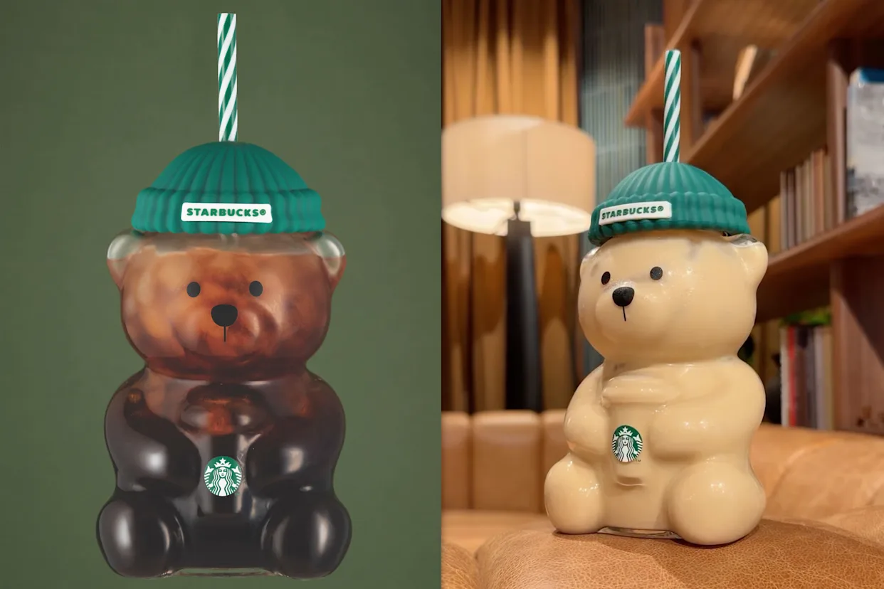 Termo Starbucks Negro Soft Touch + Bearista Stopper Mexico O | Envío gratis