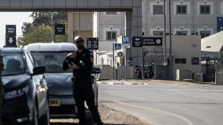 The highest number of deaths, 29, occurred at the Sde Teiman military prison (pictured), according to the group's report