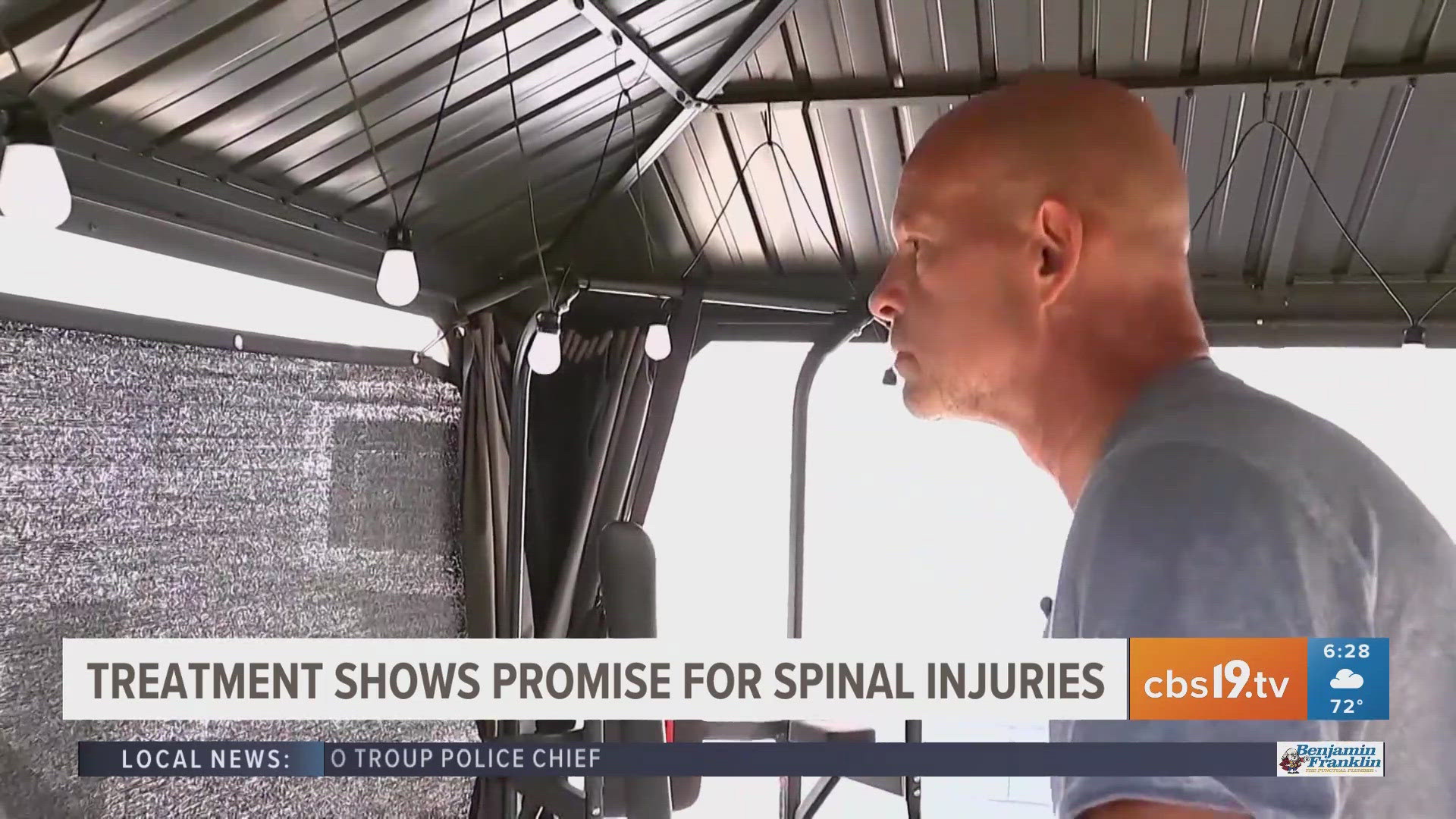Treatment shows promise for spinal injuries