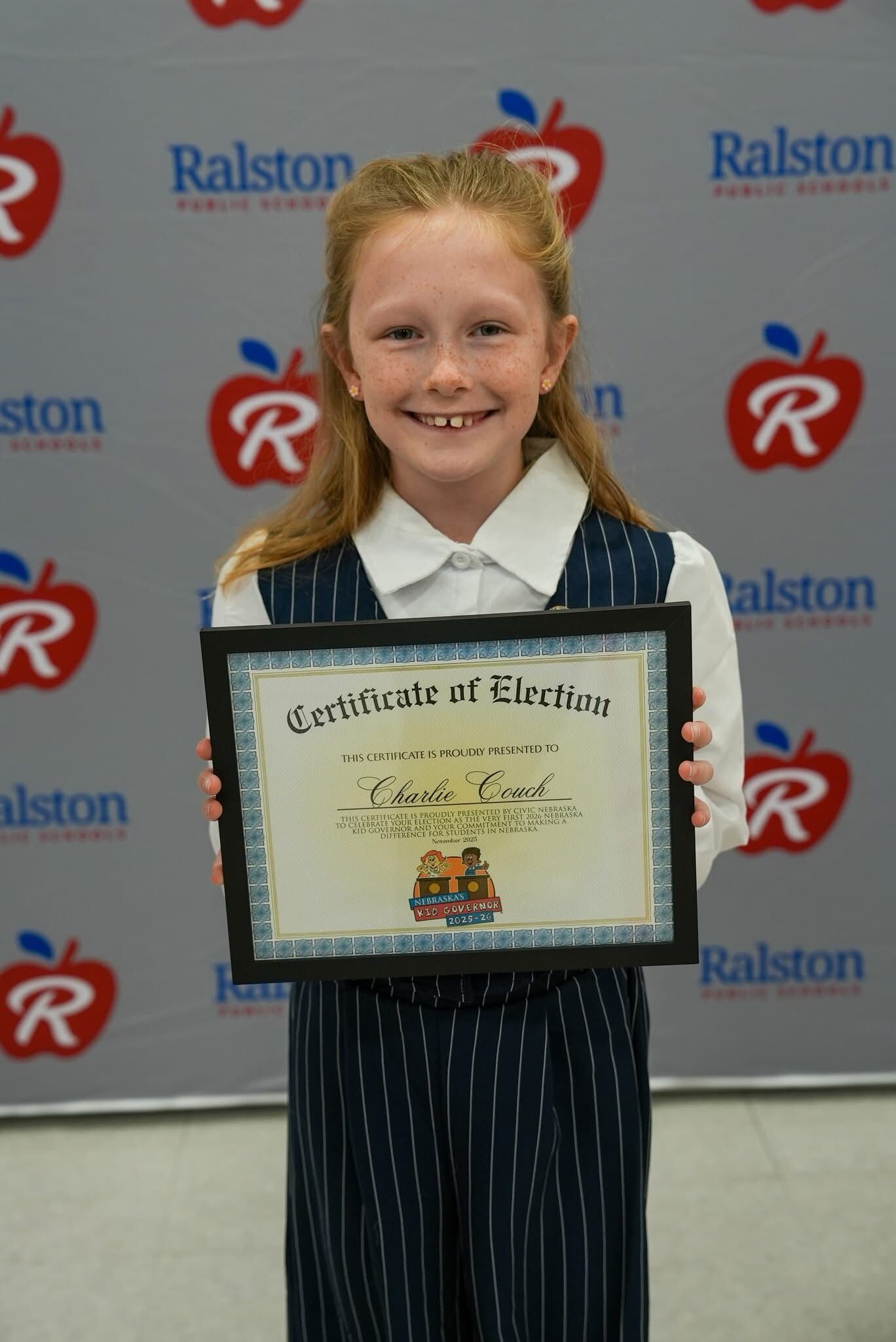 Ralston elementary student elected as Nebraska’s first ‘Kid Governor’