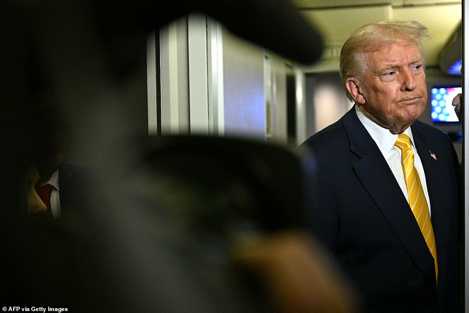 'Quiet, piggy': Trump snaps at reporter over Epstein question