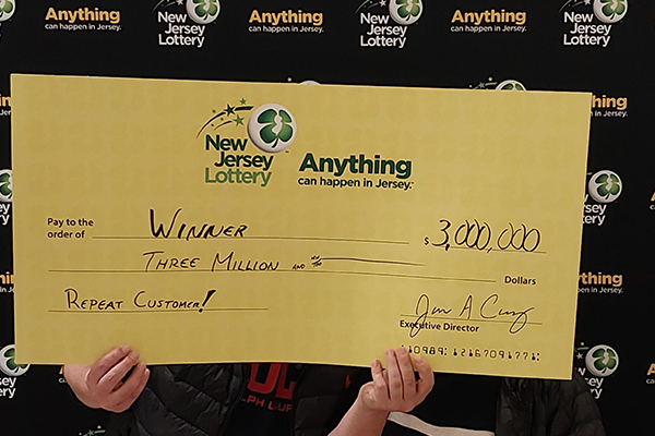 ‘Pure blind luck': New Jersey couple wins $3M in lottery just months ...