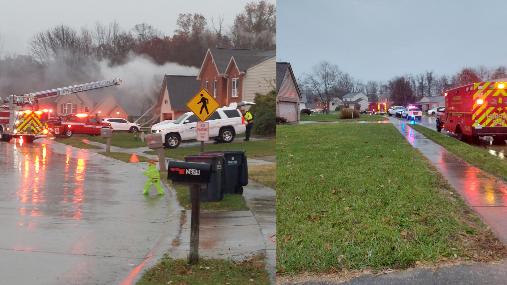 Emergency crews called to house fire in northern Kentucky