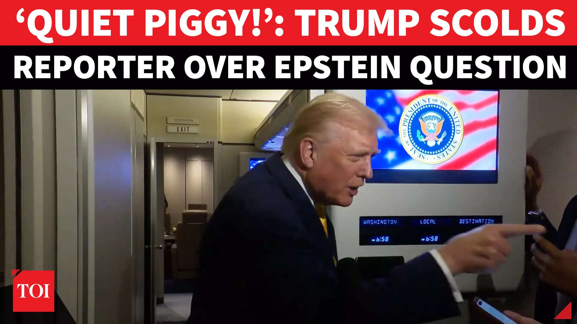 On Cam: Trump SNAPS At Female Reporter, Calls Her ‘PIGGY’ For Asking ...