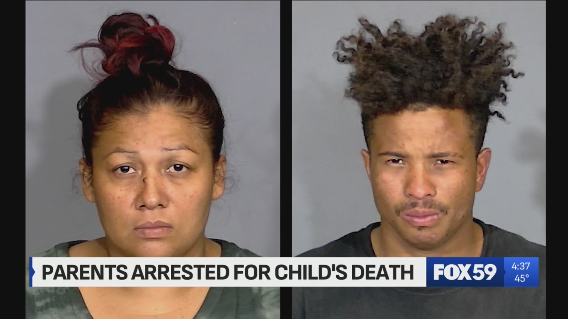 Indy mother, father charged with neglect after death of 1-year-old boy