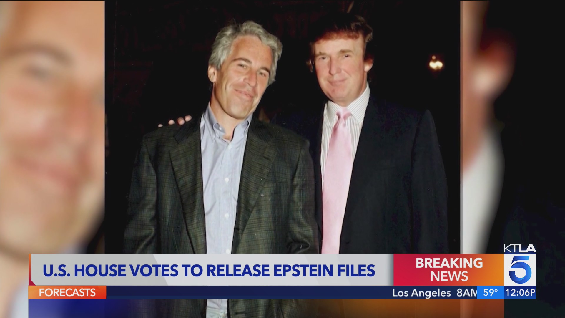 House votes to force DOJ to release Jeffrey Epstein investigation files