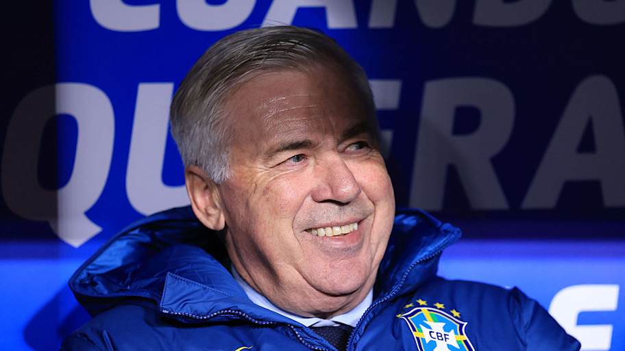 Carlo Ancelotti is hoping to lead Brazil back to World Cup glory. | Buda Mendes/Getty Images