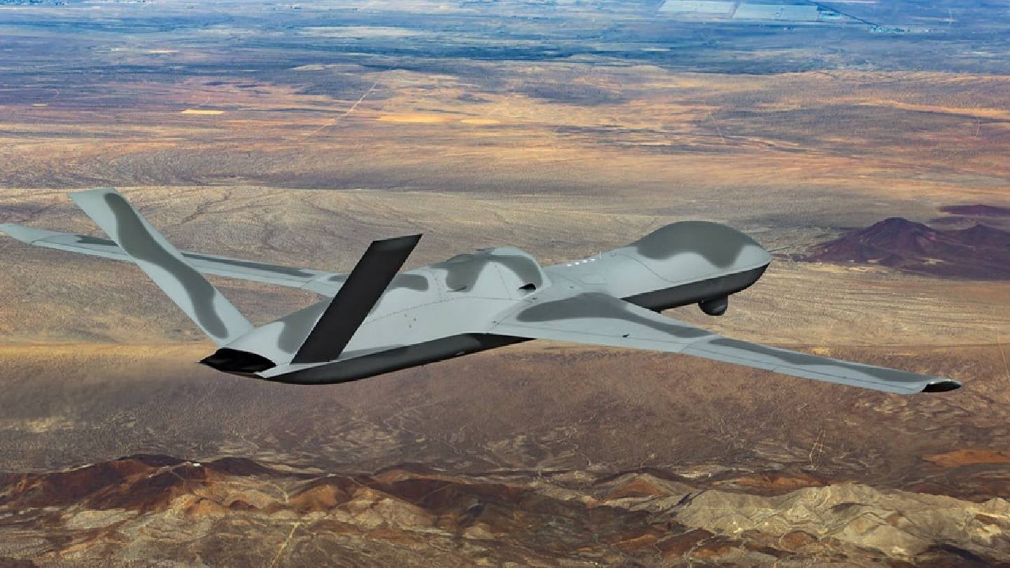 F-22 Raptor and MQ-20 Avenger crewed-uncrewed teaming
