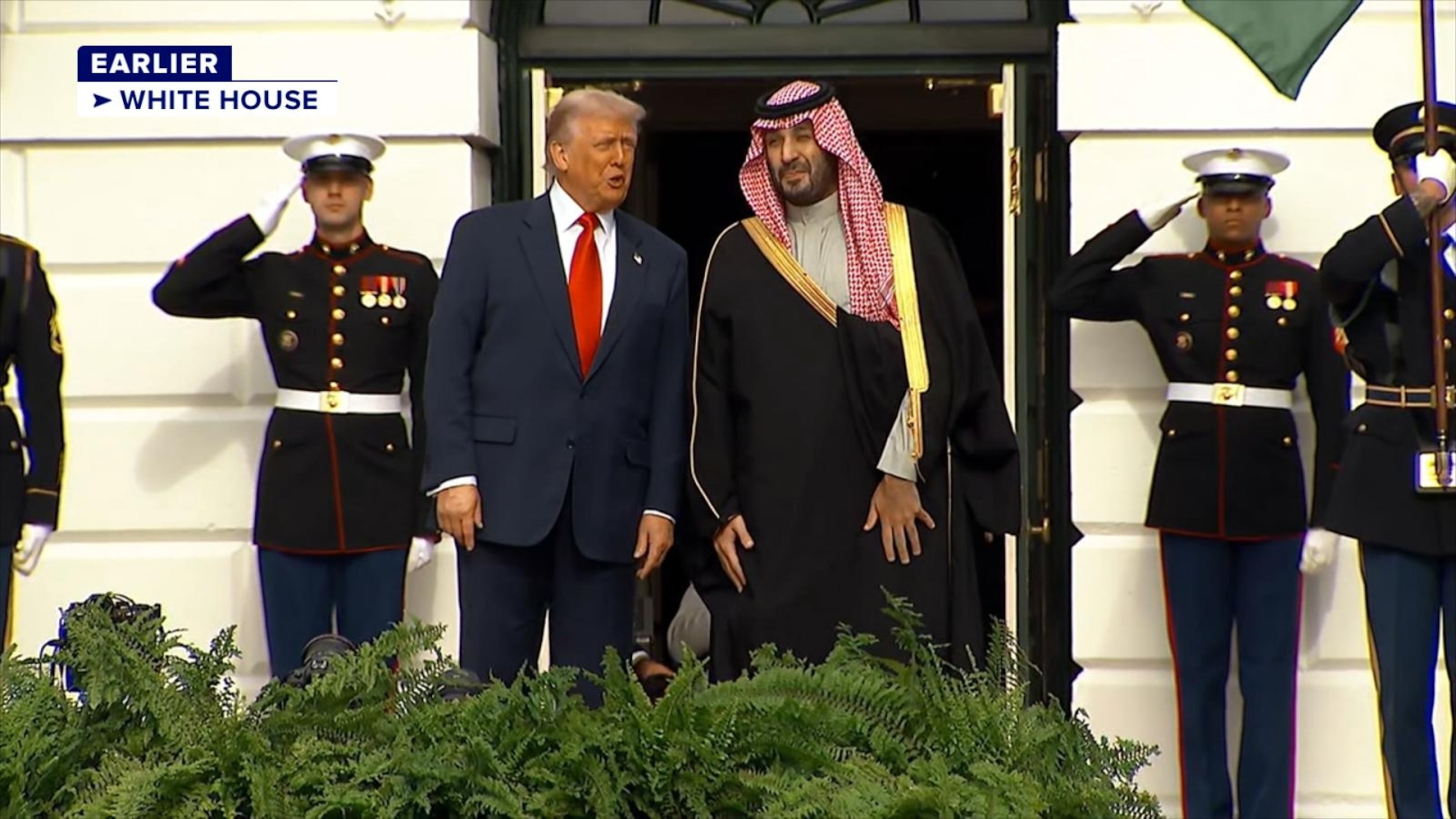 Trump says US and Saudi Arabia have a 'great relationship'