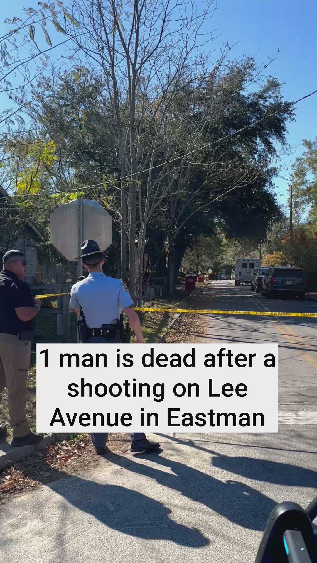 1 man dead after a shooting in Eastman early Tuesday morning