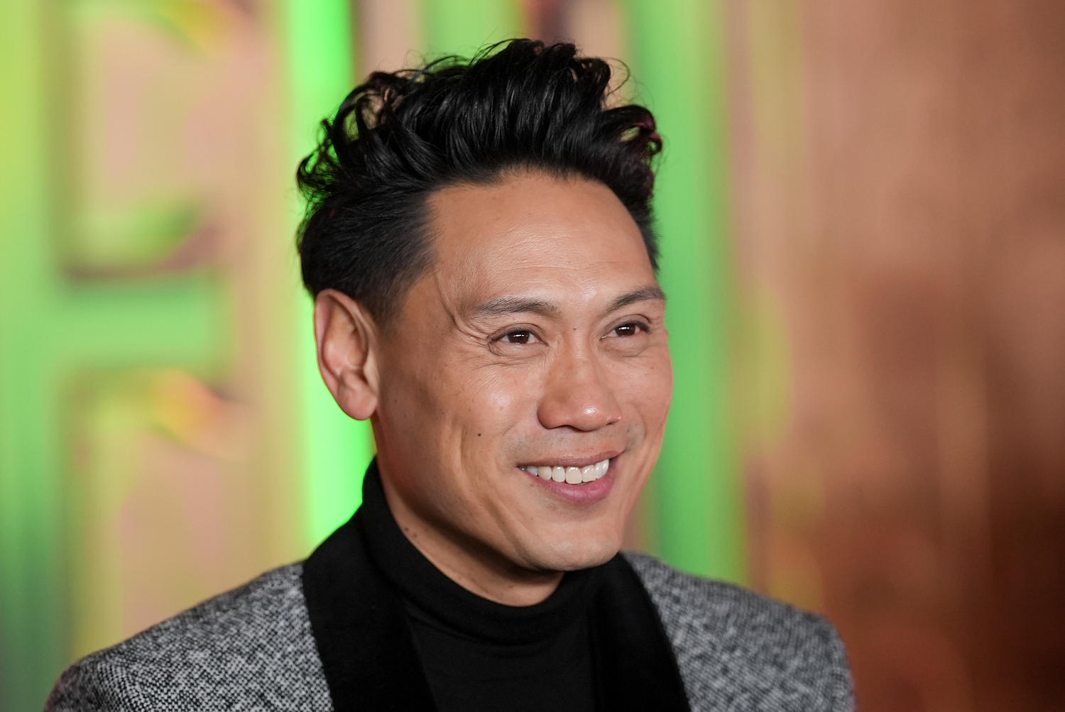 See Jon Chu Bring His Baby to 'Wicked' Red Carpet — 1 Year After