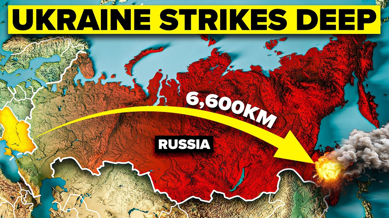 Nowhere in Russia is SAFE... Ukraine Sends Message 6,600km Away!