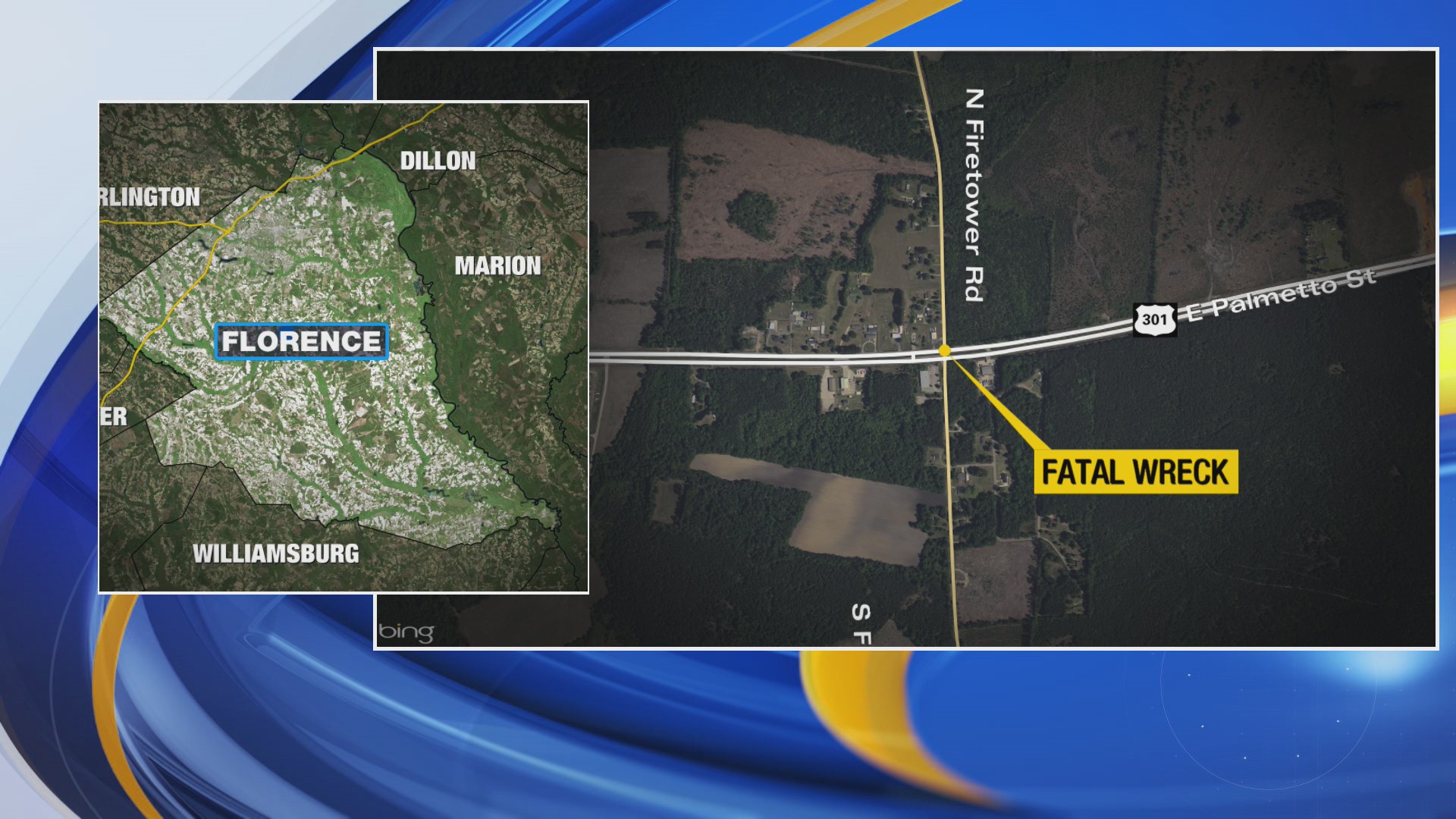 Coroner identifies 2 killed in Florence County crash