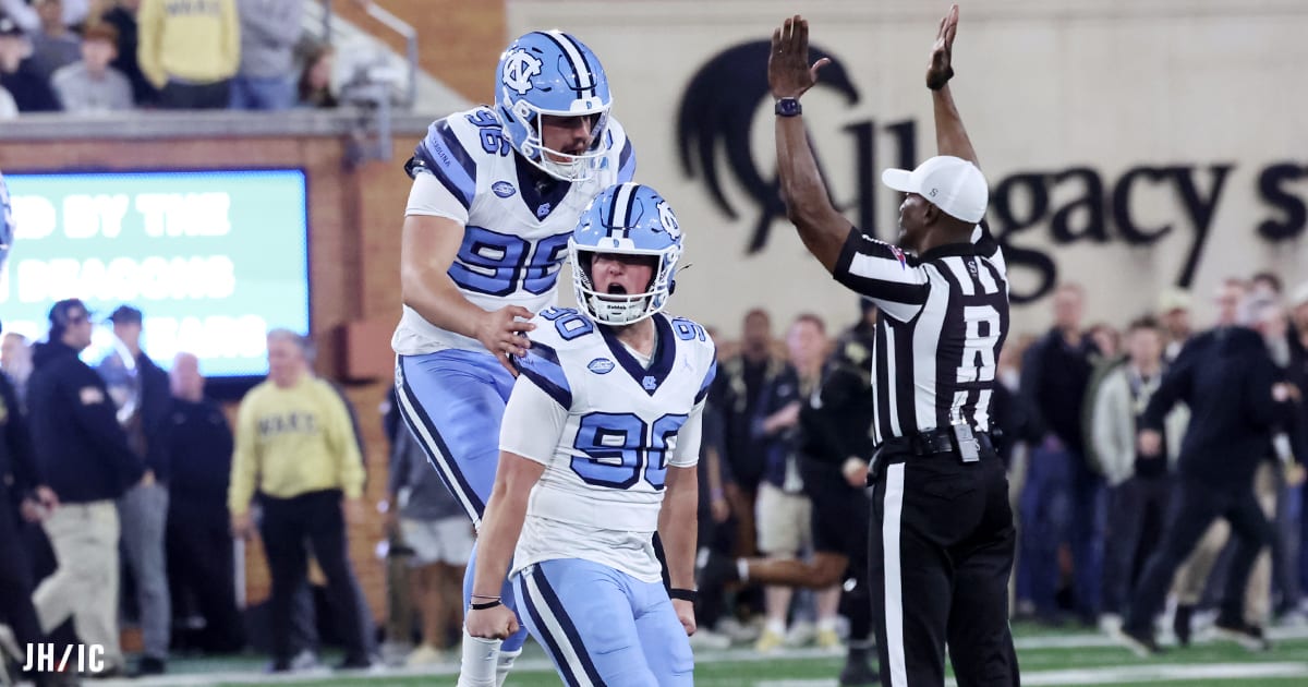 Taking Stock of UNC Kicker Rece Verhoff’s Record-Breaking Outing