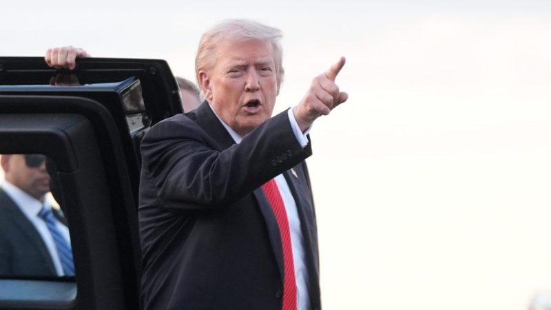 Trump snaps at reporter over Epstein files question: ‘Quiet, piggy’