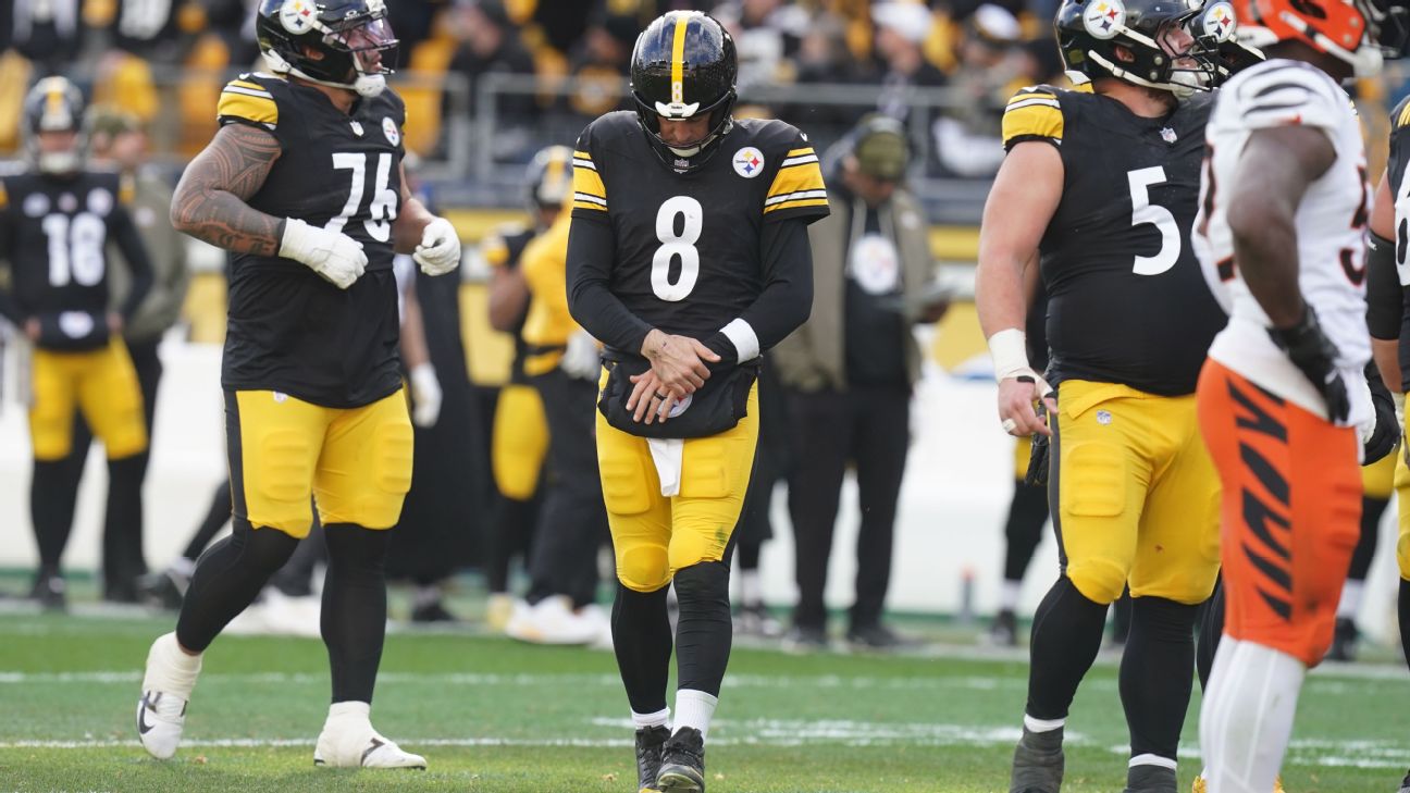 Aaron Rodgers out vs. Bears; Steelers start Mason Rudolph