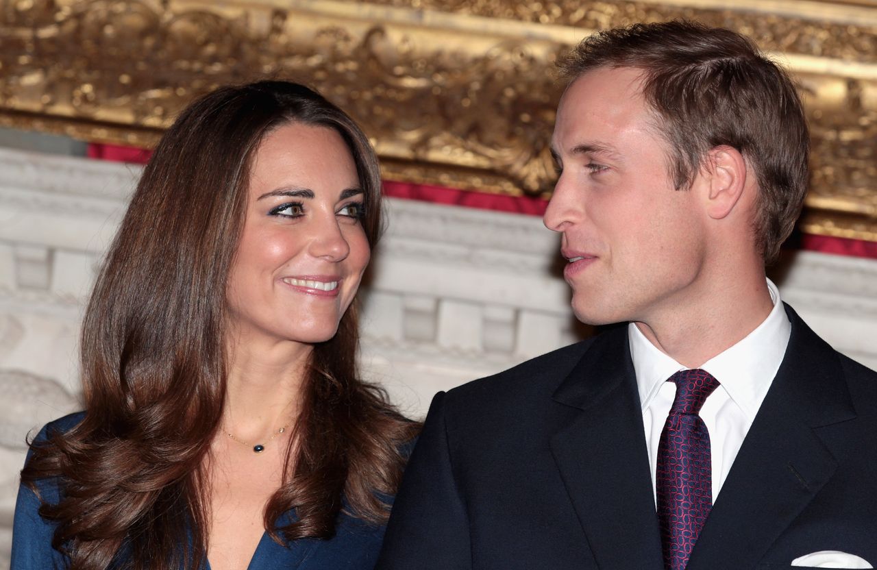 Getty Kate Middleton and Prince William on November 16, 2010