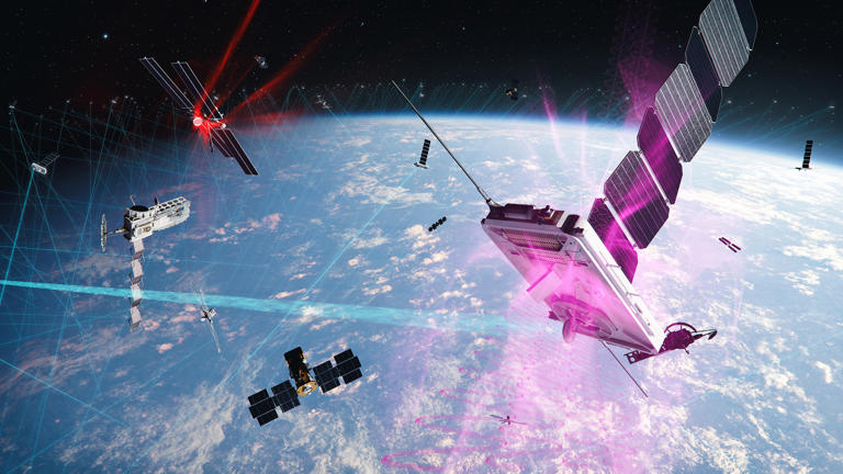 Secretive SpaceX satellites operated by US government are shooting ...