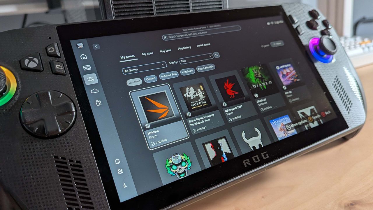 Asus ROG handhelds have some 'BIG' updates to install, apparently