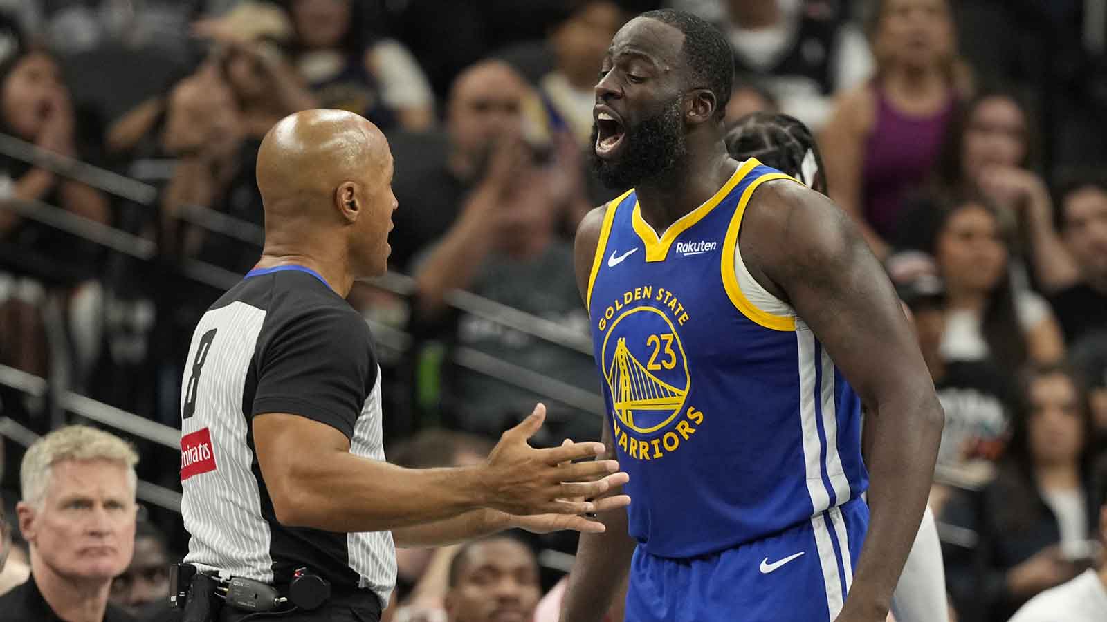 NBA lets Warriors’ Draymond Green off easy after Pelicans fan altercation