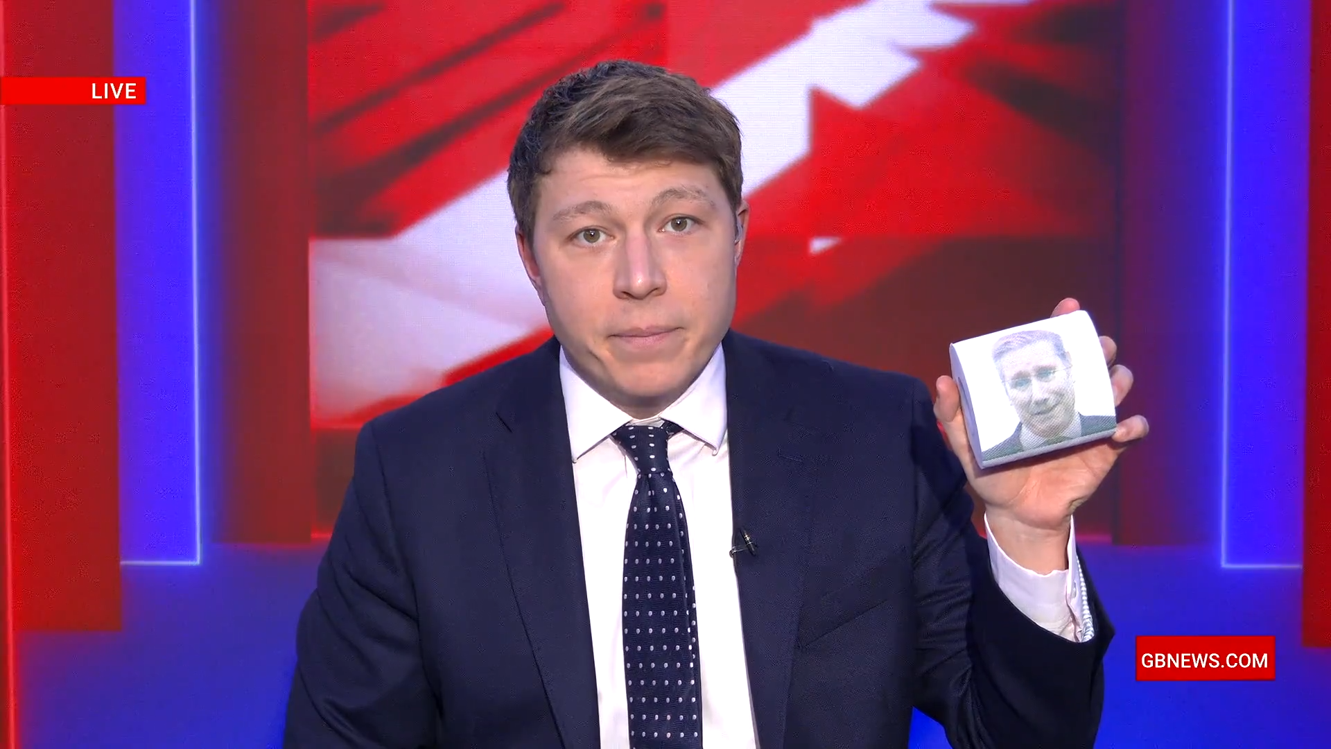 Patrick Christys reveals hilarious early Christmas gift sent by GB News ...