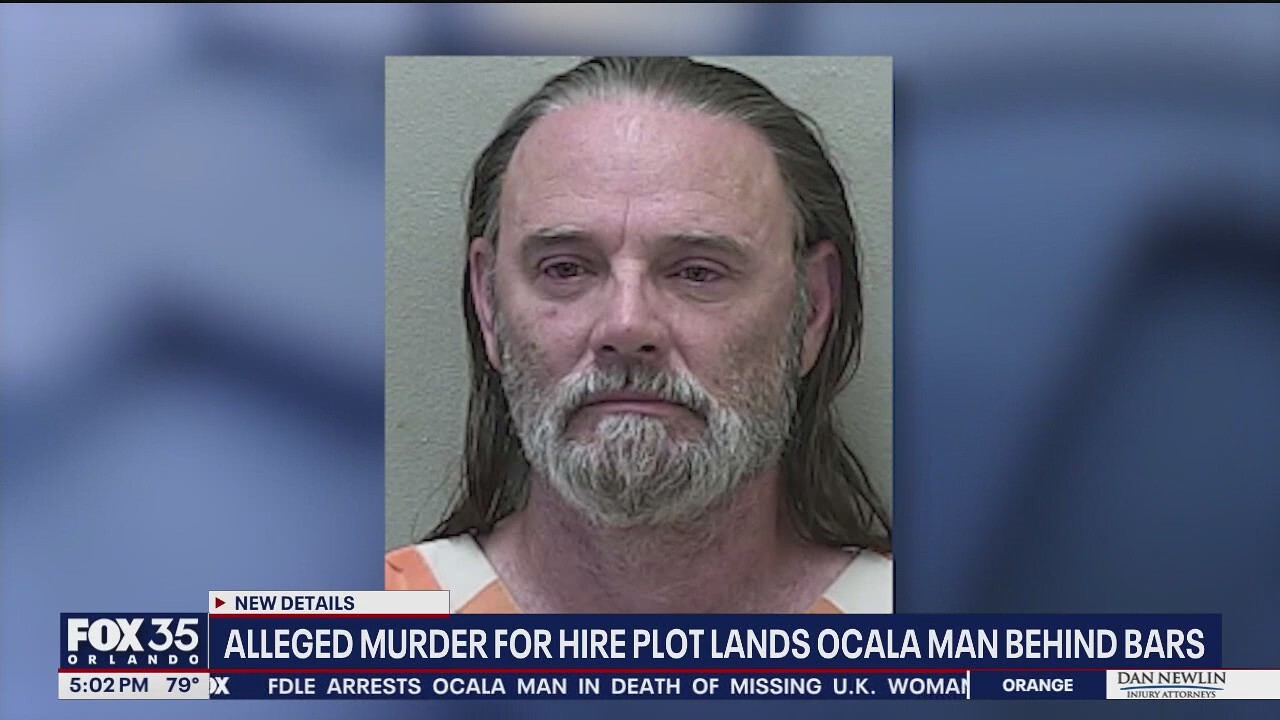 Alleged murder for hire Ocala man behind bars