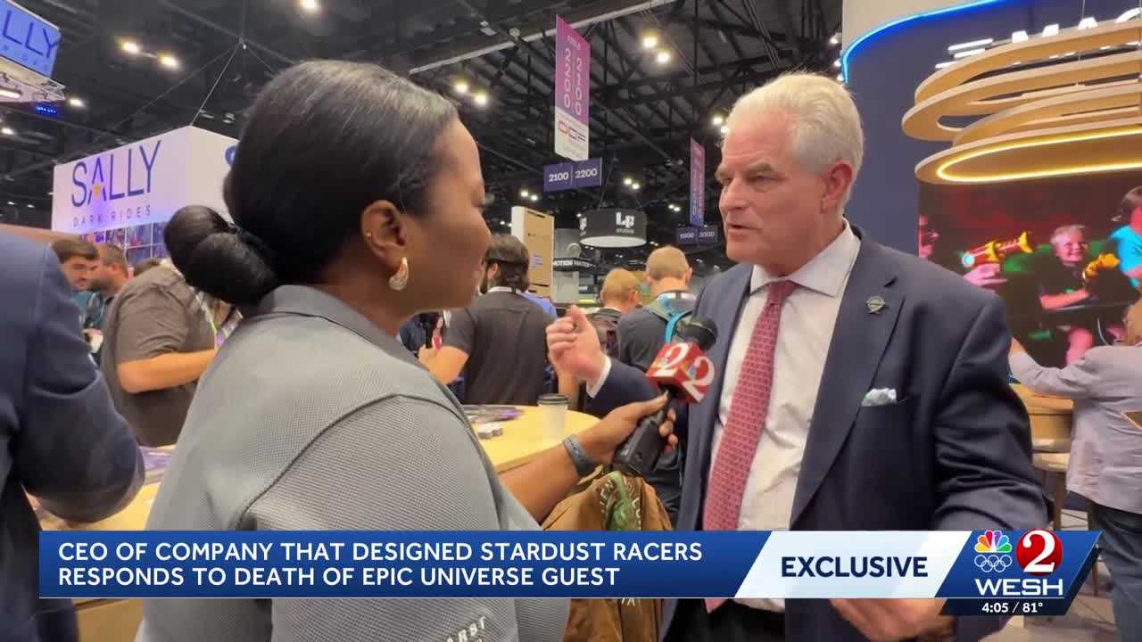 Mack Rides CEO addresses fatal incident on roller coaster at Universal ...