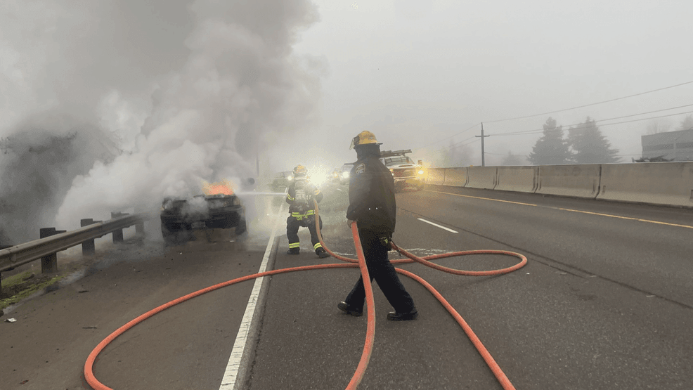 Firefighters swiftly extinguish vehicle blaze on Beltline, no injuries ...