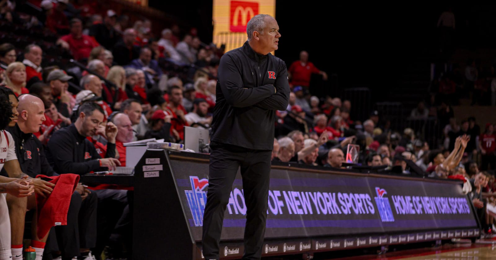 Rutgers Basketball HC Steve Pikiell talks American Postgame