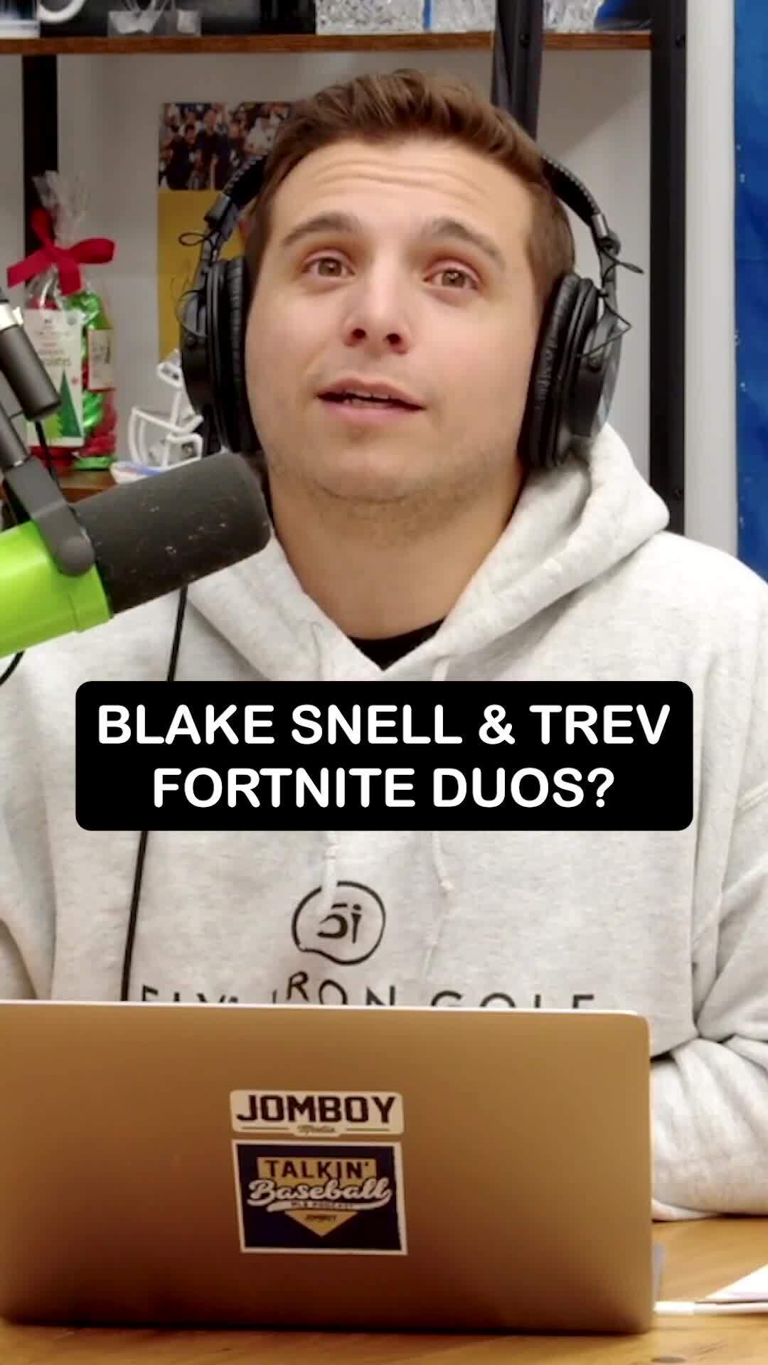 Trev and Blake Snell need to run Fortnite duos #mlb #baseball #sports # ...