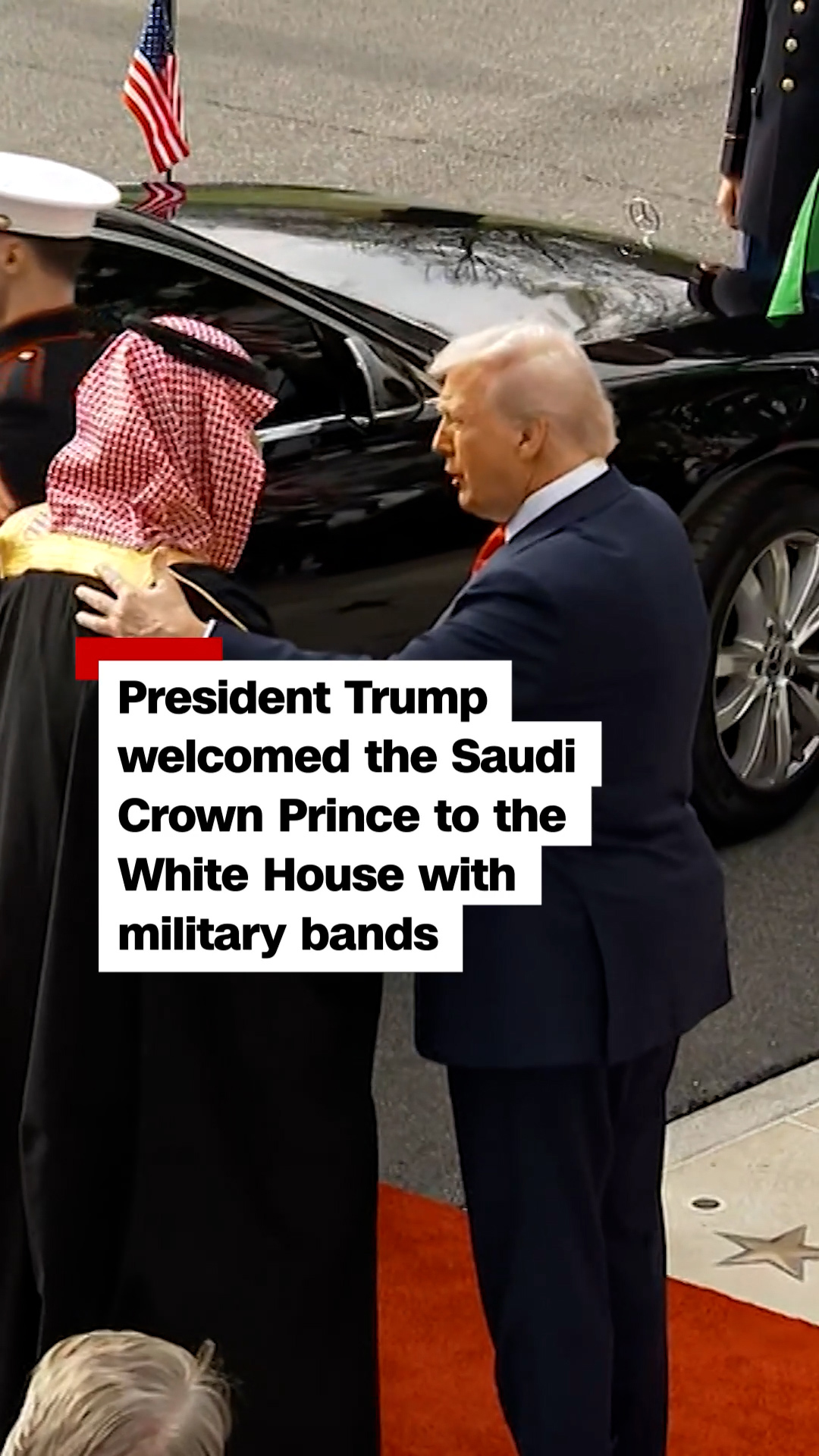 Pres. Trump welcomed Prince Mohammed to the White House