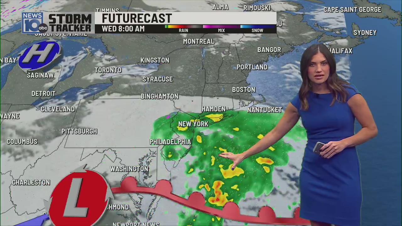 Mostly sunny, less wind, still cool Wednesday