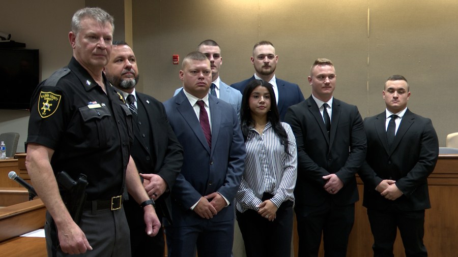 Seven new Raleigh County Sheriff’s Office Deputies sworn in