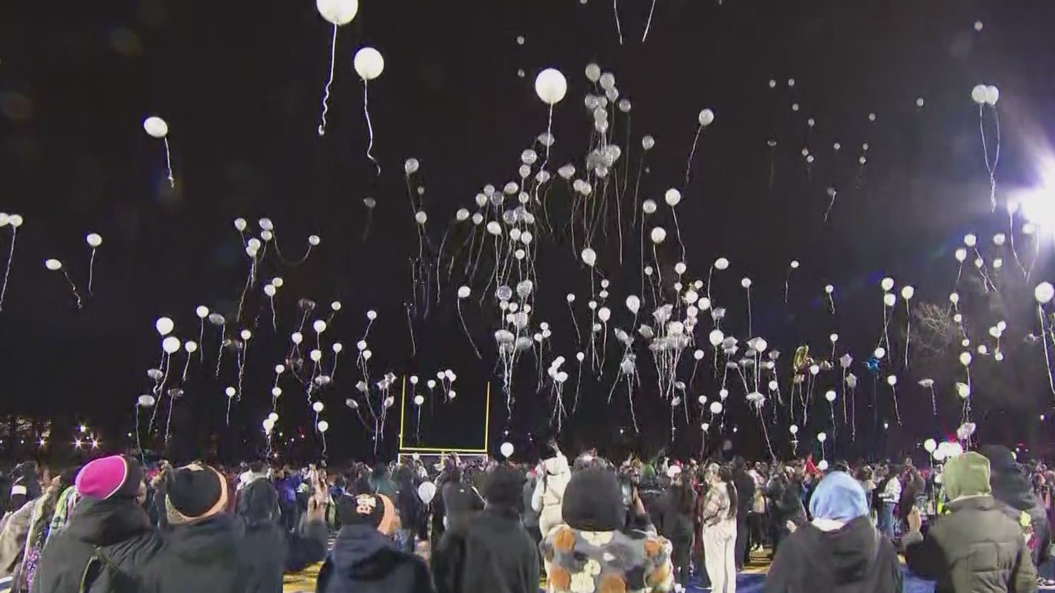 Newark community holds balloon release to honor 10-year-old killed in ...