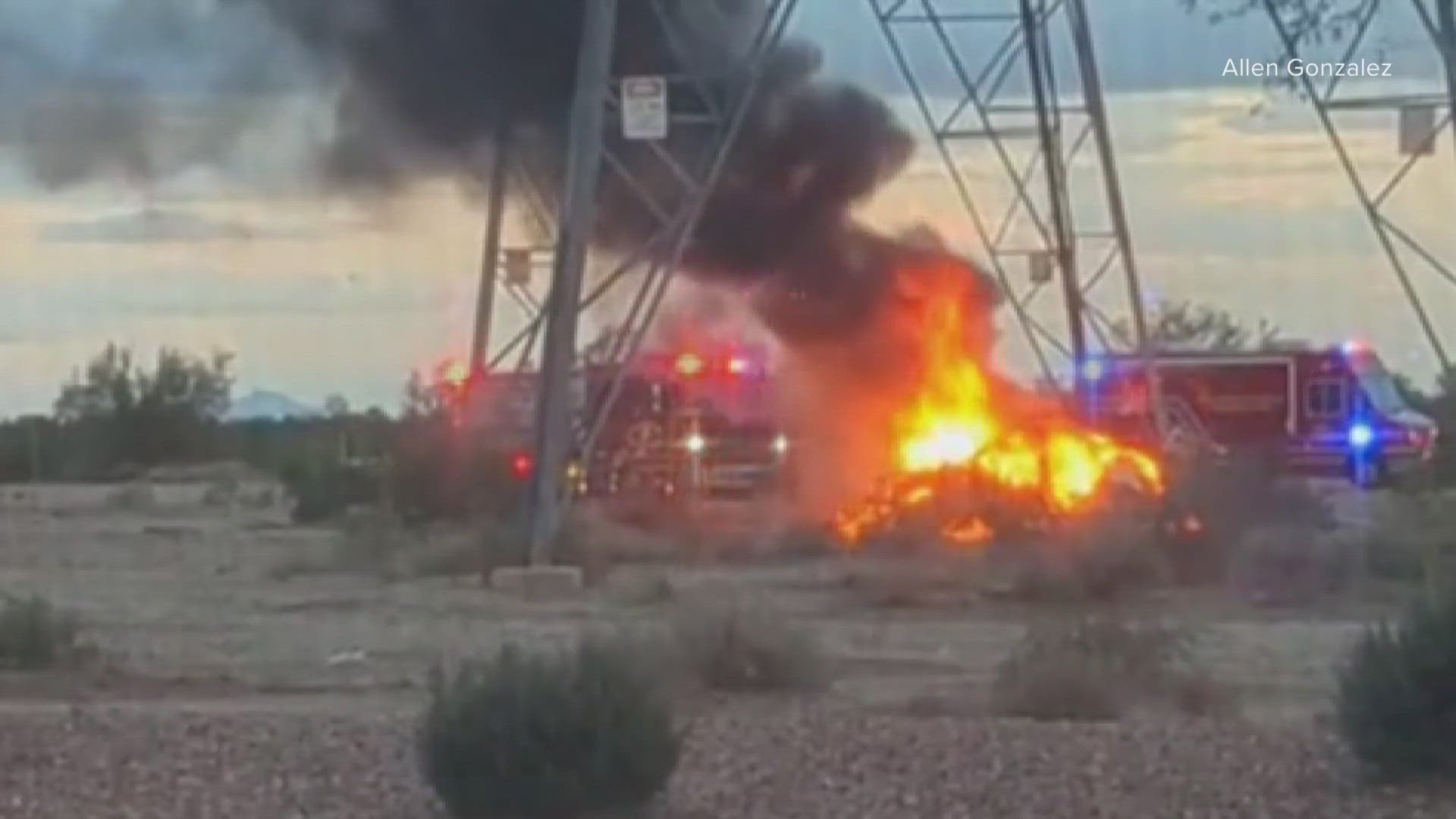 1 dead after Tesla catches fire in crash