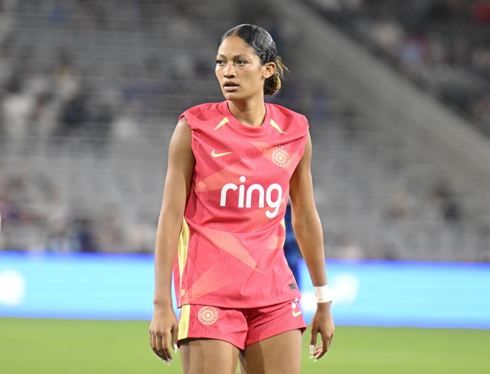 Standout photos of women's soccer star and UCLA alum Reilyn Turner