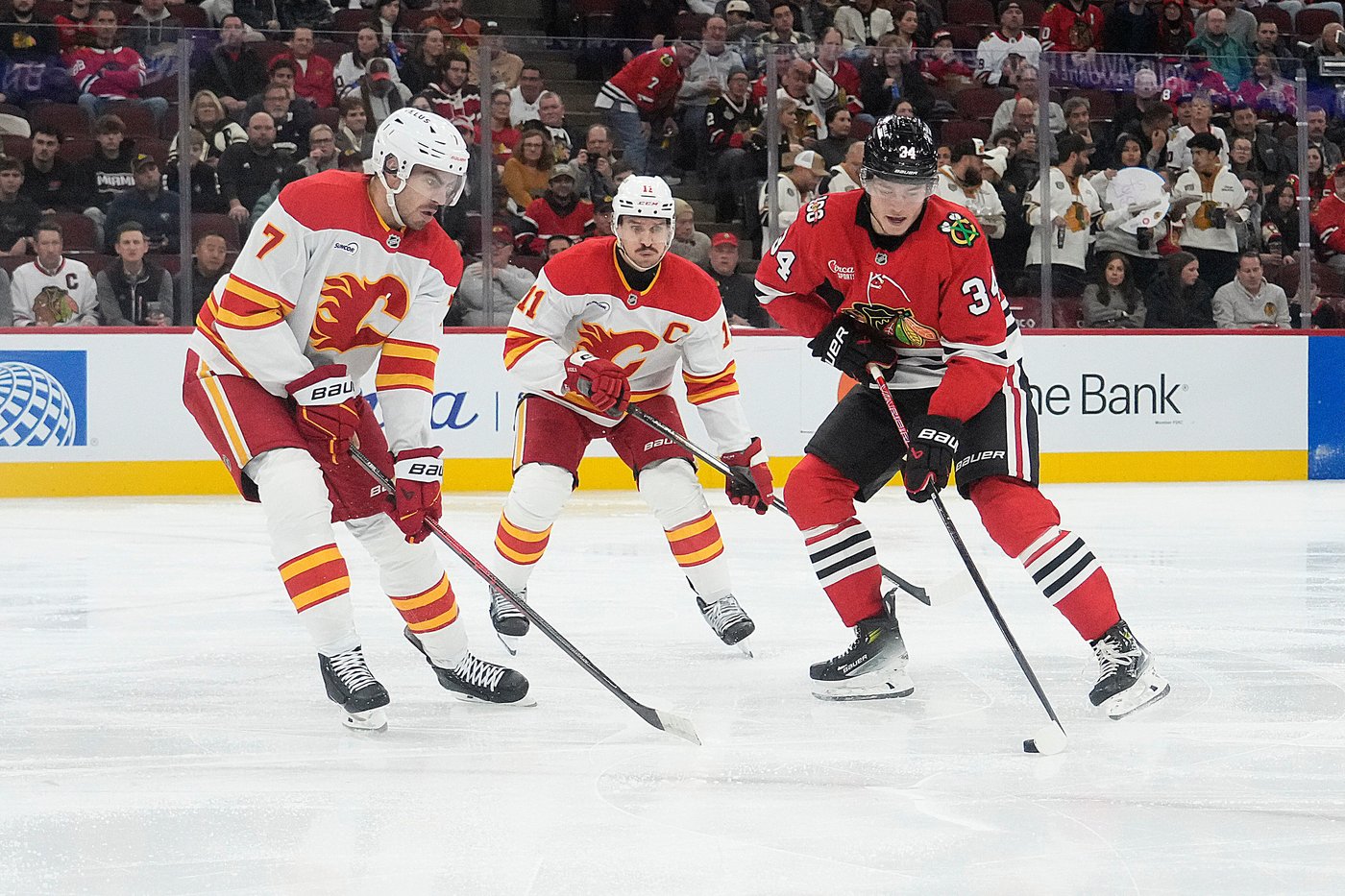 Connor Bedard scores 3 times as Blackhawks smother Flames 5 2