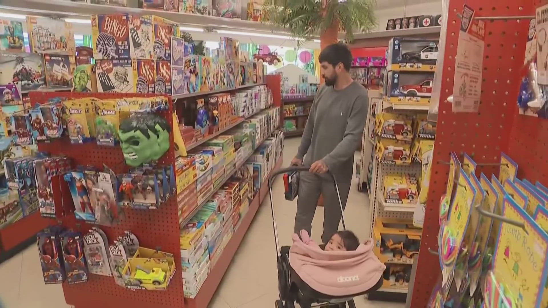Inflation may be impacting toy prices