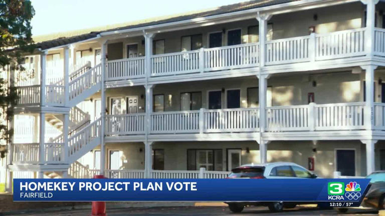 Fairfield city council to vote on Vista Ridge Homekey project opposed ...