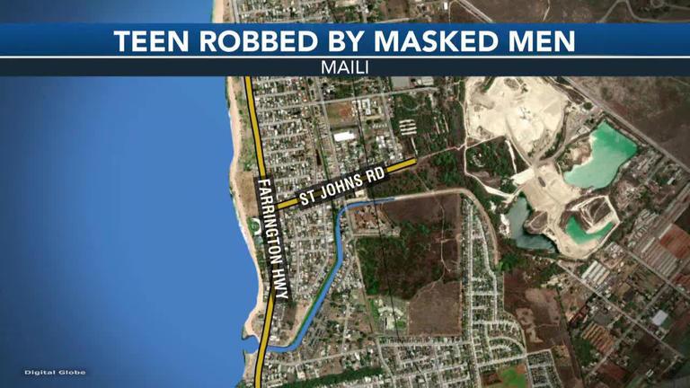 Teen girl held at gunpoint in bus stop robbery