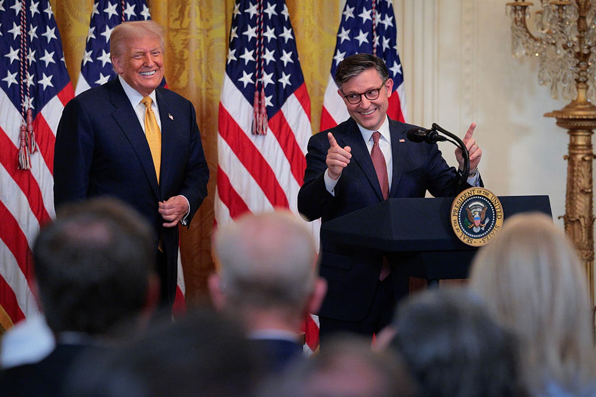 Trump and Mike Johnson embrace their version of Epstein 'transparency'