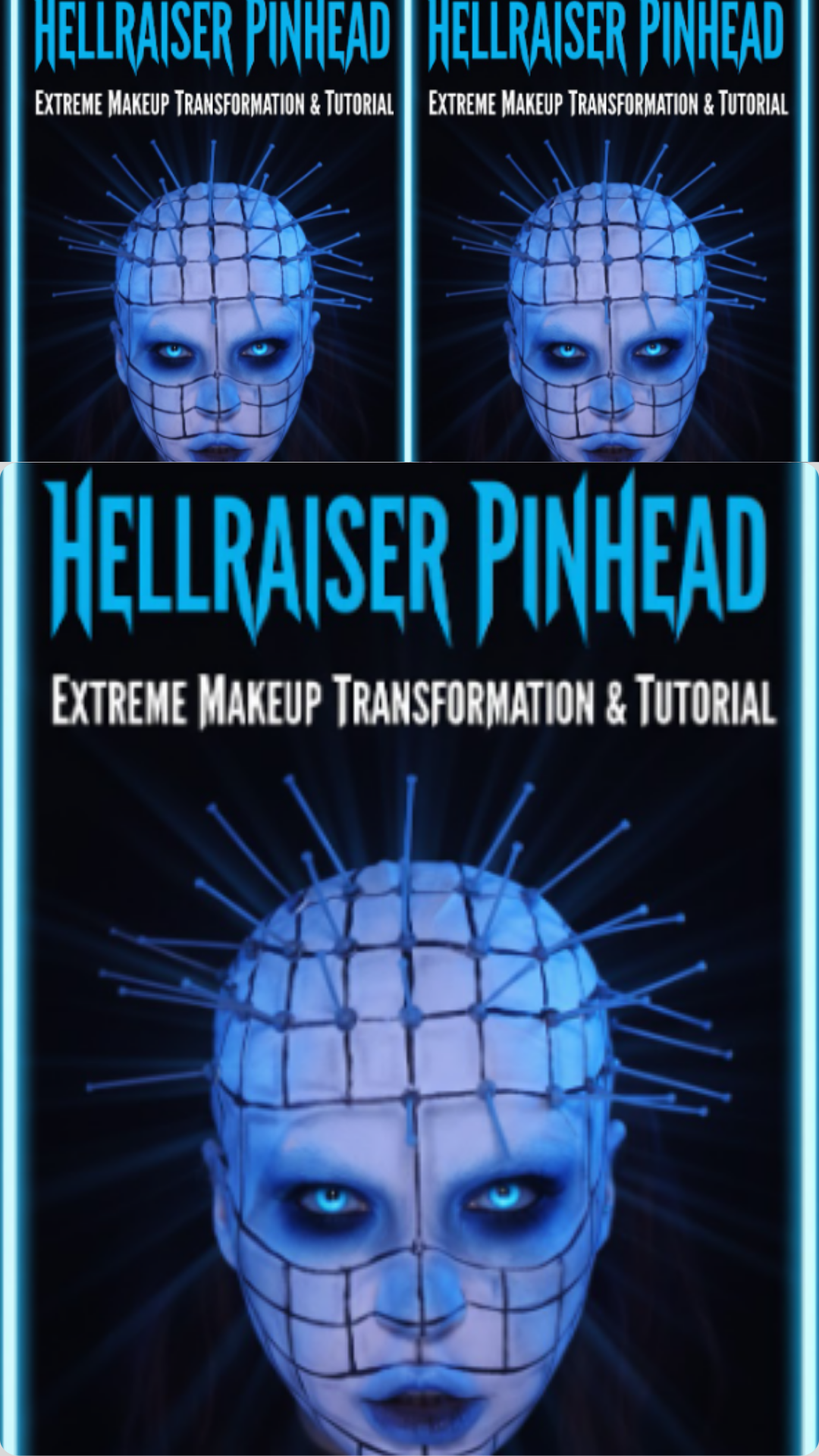 Nightmare Fuel Alert! Hellraiser Pinhead Makeup Transformation You Can